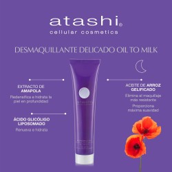 ATASHI Supernight Struccante Texture Olio-Latte 75 ml【ACQUISTA】