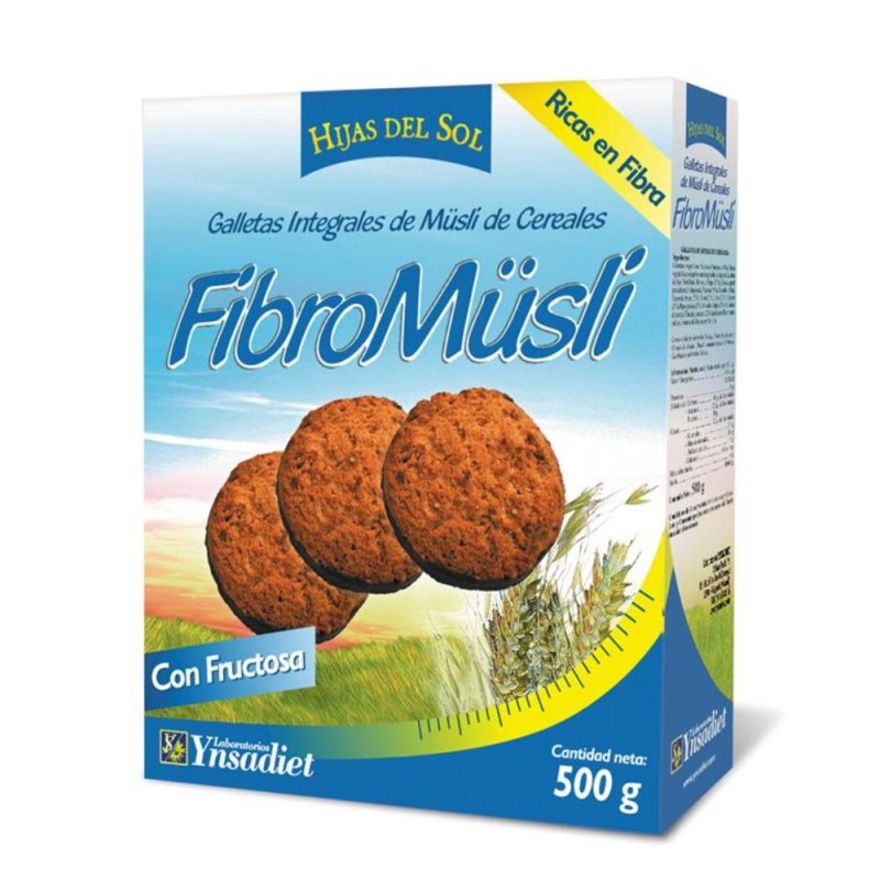 Filhas do Sol Fibromuesli Cookies com Chocolate 500 g Filhas do Sol Fibromuesli Cookies com Chocolate 500 g