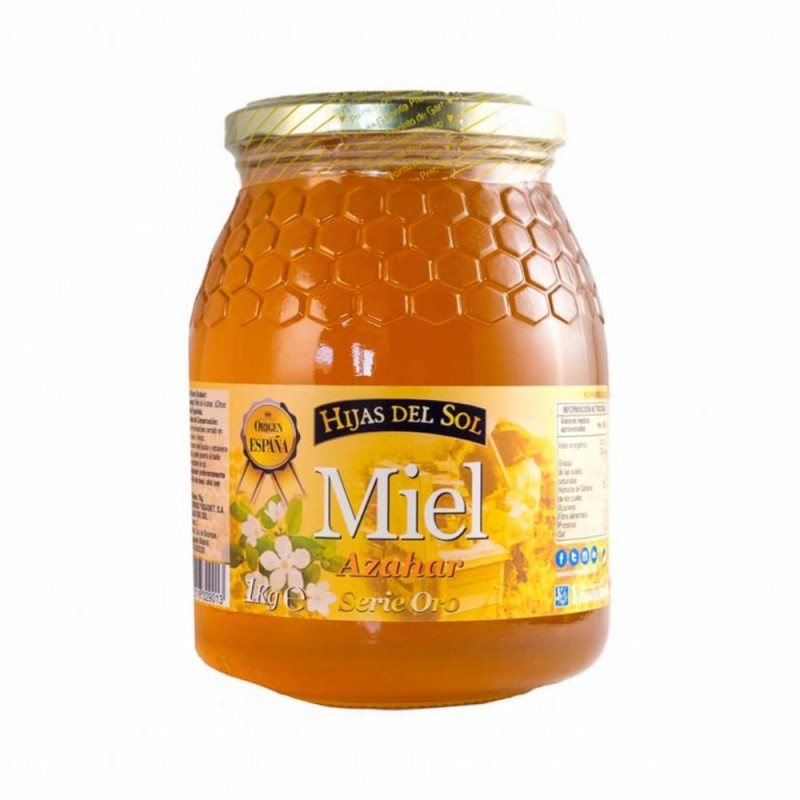 Miel de fleur d'oranger Filles du Soleil 1 kg