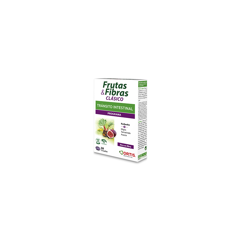 Ortis Frutas e Fibra Clássico 30 Comprimidos