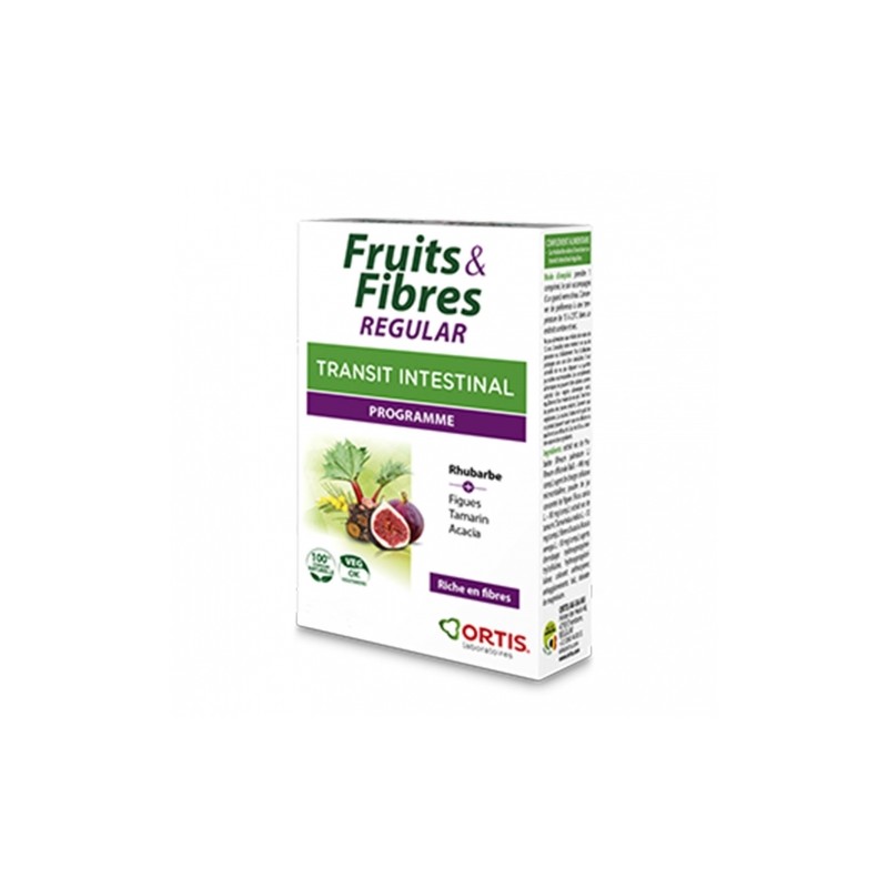 Ortis Frutas y Fibra Clásico 15 Comprimidos