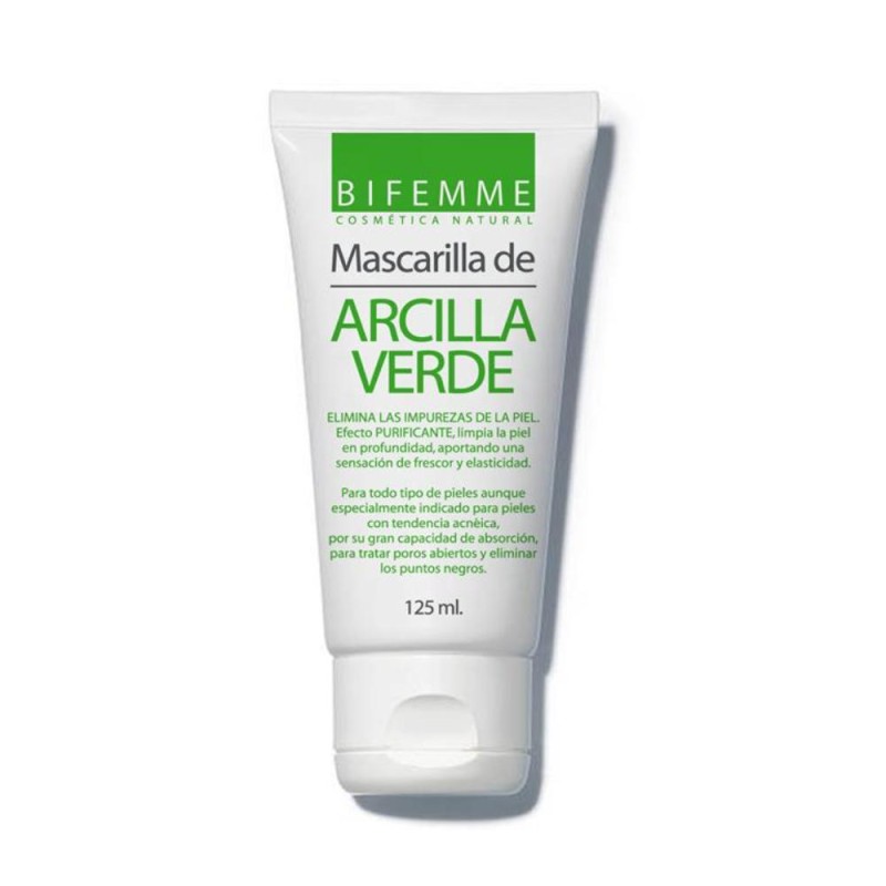 Bifemme Mascarilla de Arcilla Verde 125 ml