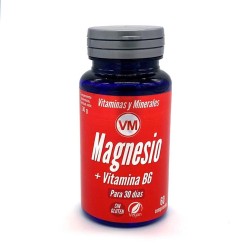 Vitamines et minéraux Mg+Vit B6 60 comprimés