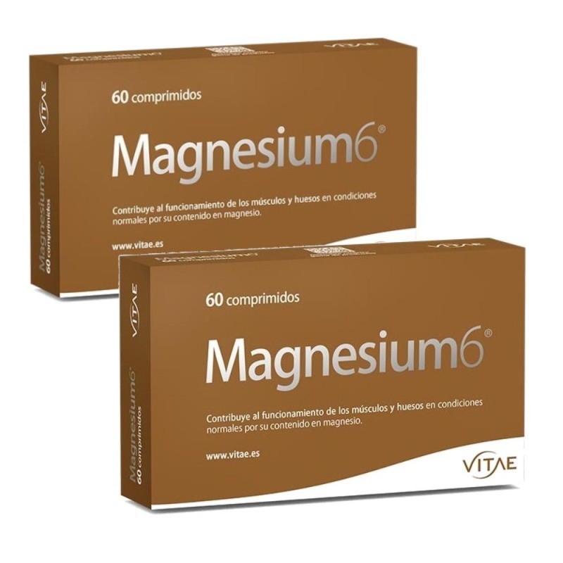 VITAE Magnesium6 2x60 Comprimidos VITAE Magnesium6 2x60 Comprimidos