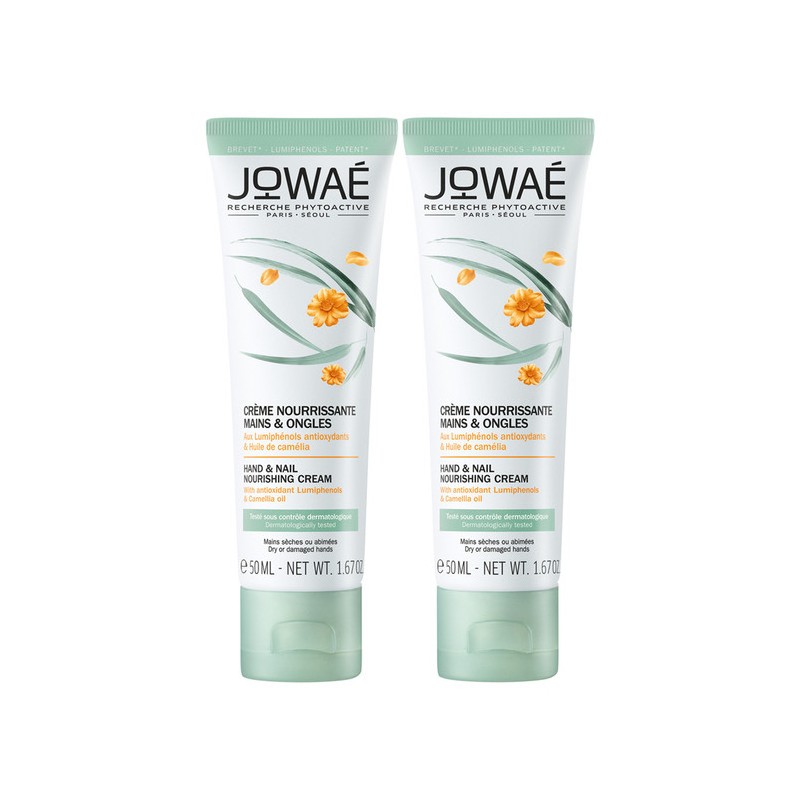 Jowaé Duo Nourishing Hand and Nail Cream 2x50ML