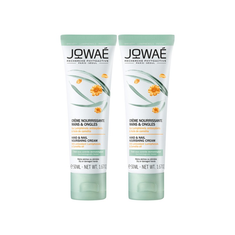 Jowaé Duo Pflegende Hand- und Nagelcreme 2x50ML Jowaé Duo Pflegende Hand- und Nagelcreme 2x50ML