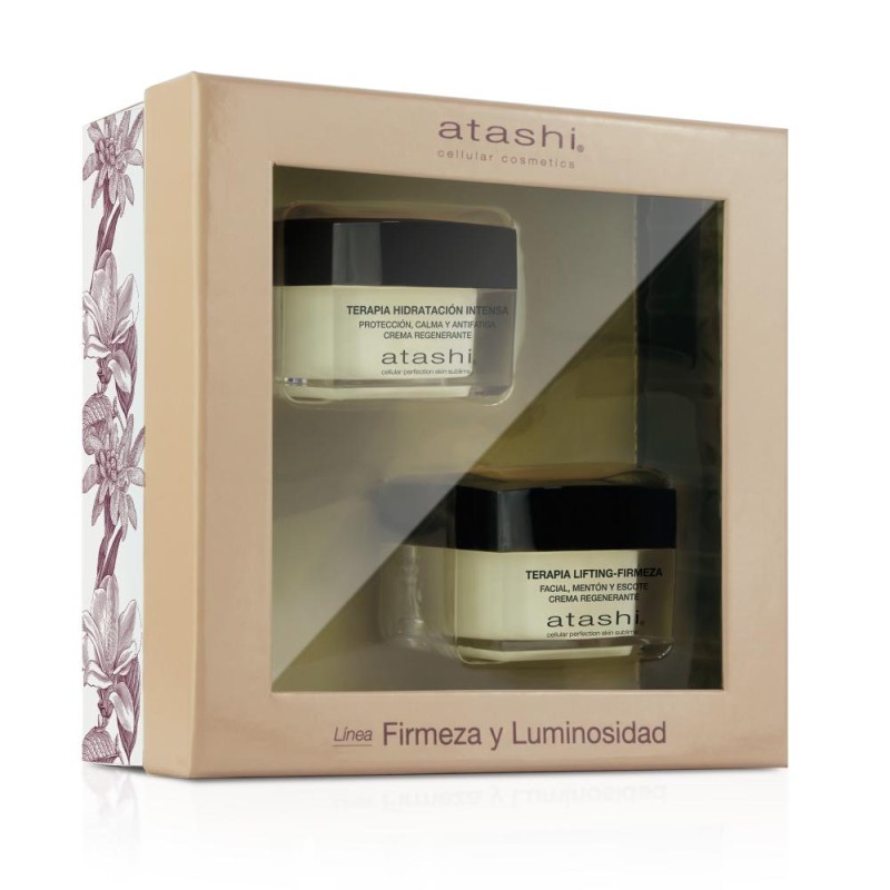 ATASHI Cofre Terapia Crema Hidratación Intensa 50 ml + Crema Lifting-Firmeza 50 ml