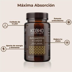 Kobho Labs Astaxanthin + CoQ10 60 Kapseln