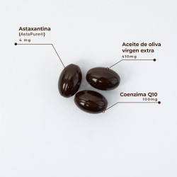 Kobho Labs Astaxanthin + CoQ10 60 Kapseln
