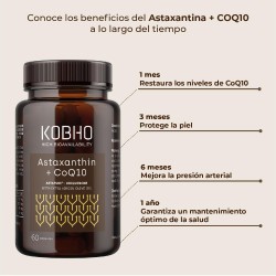 Kobho Labs Astaxantina + CoQ10 60 Capsule  [OFFERTA ONLINE]