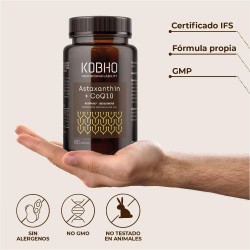 Kobho Labs Astaxanthin + CoQ10 60 Kapseln