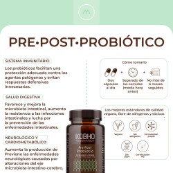 Kobho Labs Pre-Post Probiotika 60 Kapseln