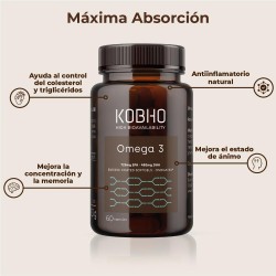 Kobho Labs Omega 3 60 Kapseln