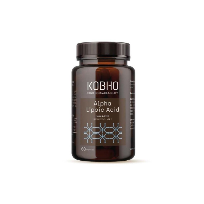 Kobho Labs Alpha-Liponsäure 60 Kapseln