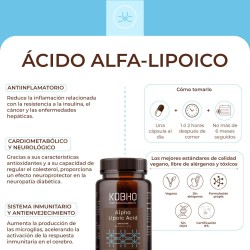 Kobho Labs Acido Alfa-Lipoico 60 Capsule  [OFFERTA ONLINE]