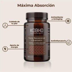 Kobho Labs Trans Resveratrol + Quercetin 60 Kapseln