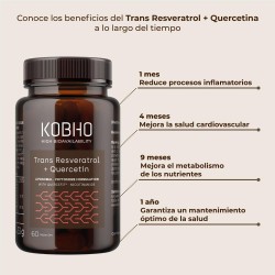 Kobho Labs Trans Resveratrol + Quercetin 60 Kapseln
