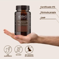 Kobho Labs Trans Resveratrol + Quercetin 60 Kapseln