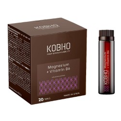 Kobho Labs Magnesium + Vitamin B6 20 Vials