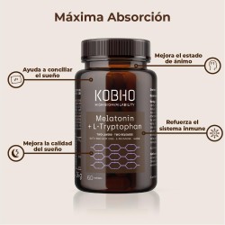 Kobho Labs Melatonina + L-Triptófano 60 Compresse  [ACQUISTA ONLINE]