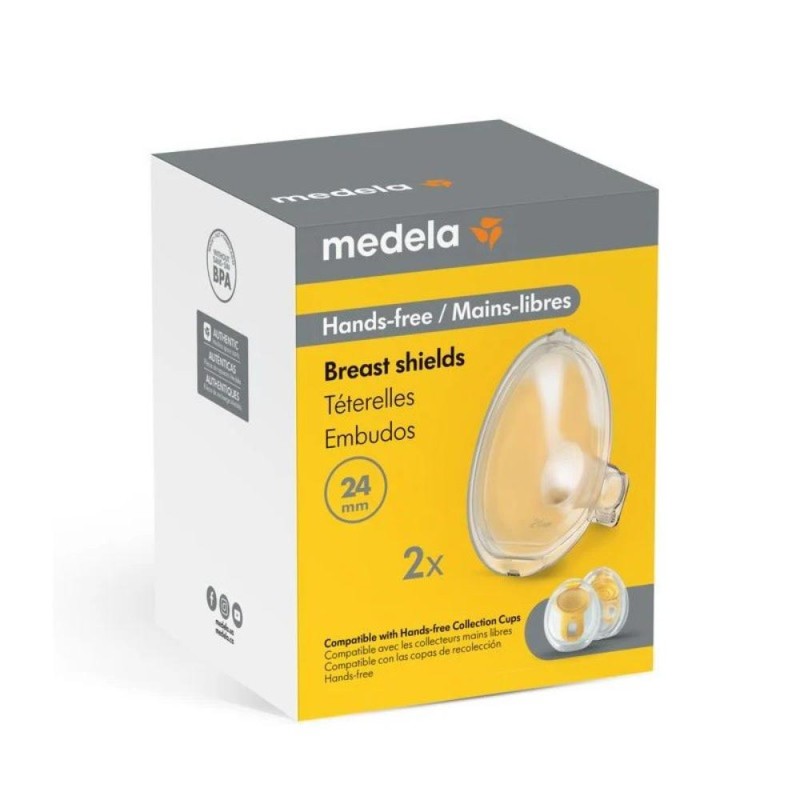 MEDELA Embudo PersonalFit Flex Talla M 24mm 2UDS MEDELA Embudo PersonalFit Flex Talla M 24mm 2UDS