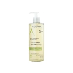 A-DERMA Surgras Gel doccia 500ml Composizione naturale al 100%.