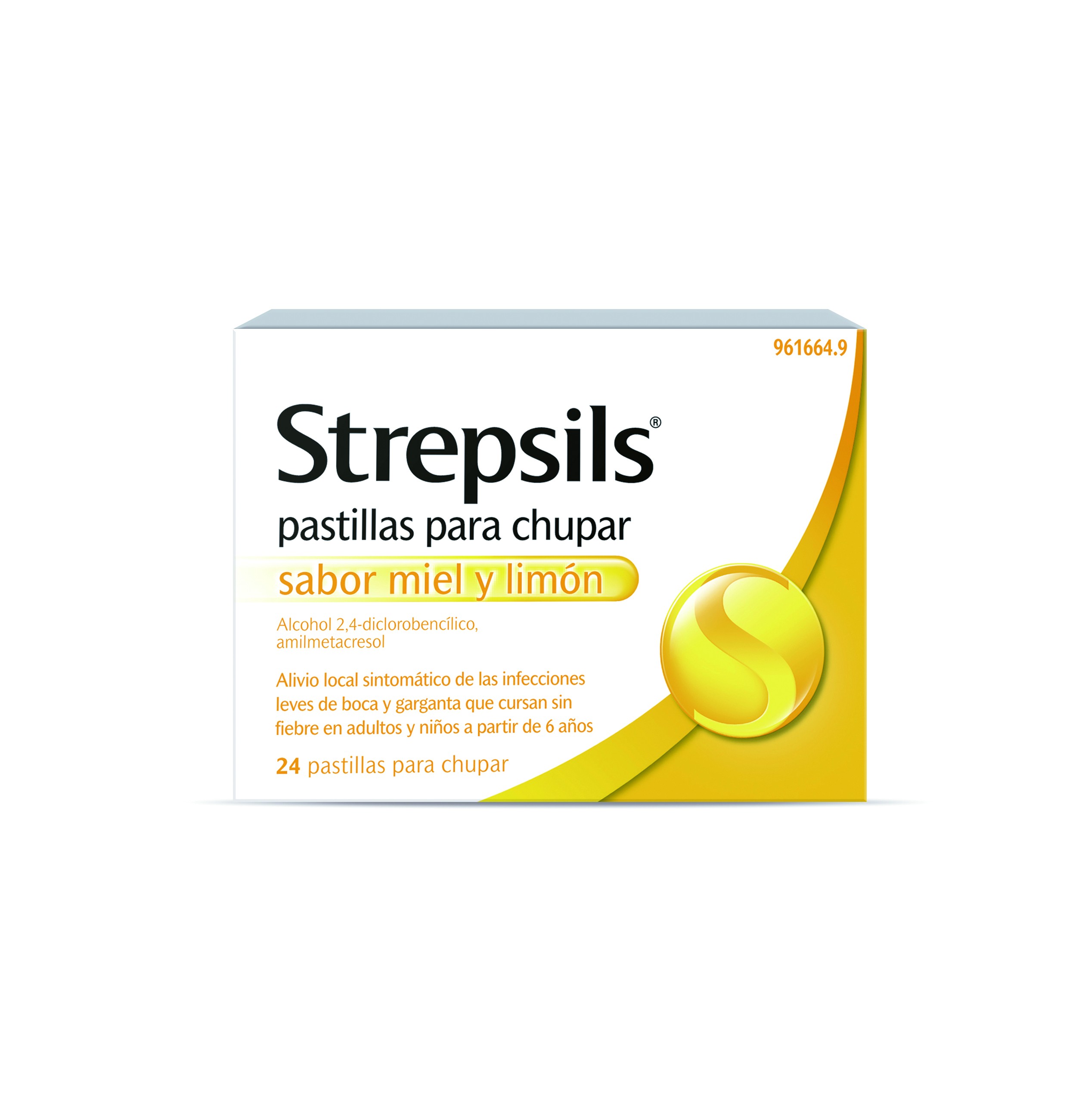 STREPSILS Miel Citron - 24 pastilles à sucer