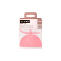 SUAVINEX Fuchsia Silicone Pacifier Holder 1 unit