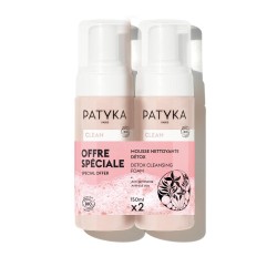 Patyka Detoxifying Cleansing Foam Duplo 2x150 ml