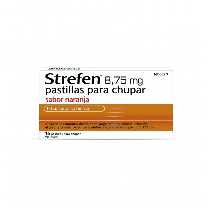 Strefen Orange 8.75 MG 16 Tablets