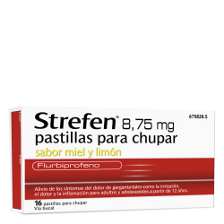 STREFEN Honig-Zitrone 8,75 MG 16 Tabletten