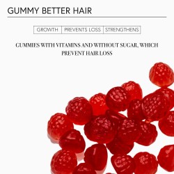 Moncho Moreno Gummy Better Hair 60 uds 【OFERTA ONLINE】