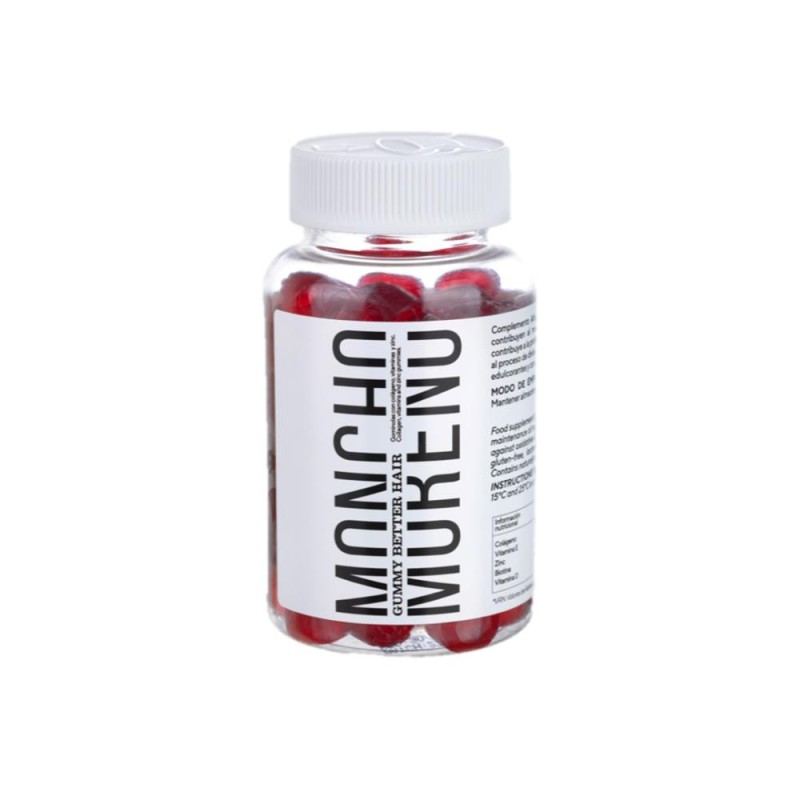 Moncho Moreno Gummy Better Hair 60 uds 【OFERTA ONLINE】