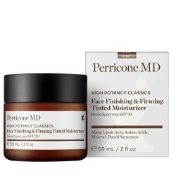 Perricone High Potency Classics Crème hydratante teintée raffermissante et fini visage à large spectre SPF 30 59 ml