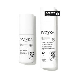 Patyka Pack Sérum Corrector Antimanchas 30 ml + Fluido Antimanchas Alta Protección SPF30 40 ml