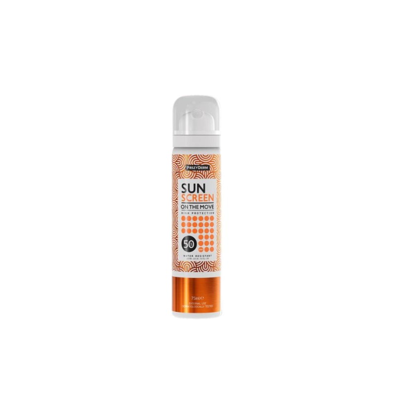 Frezyderm Sun Screen On The Move SPF50+ 75 ml  [SPEDIZIONE 24 ore]