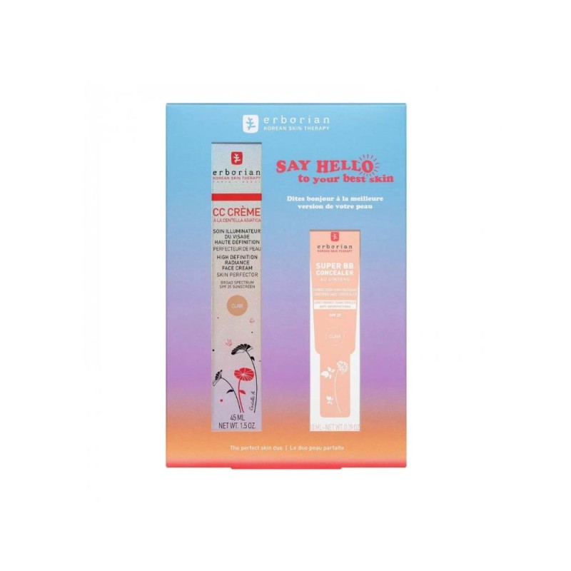 Erborian Kit CC Cream Light 45 ml + Super BB Concealer Light 10 ml [OFFER PACK]