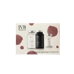 IVB Pack Magnesio Totale 60 Capsule + Vegan Omega 3+ 60 Capsule + Vitamina D3+K2 60 Capsule  [PACK OFFERTA]