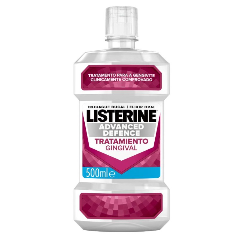LISTERINE Advanced Defense Zahnfleischbehandlung Frische Minze 500 ml