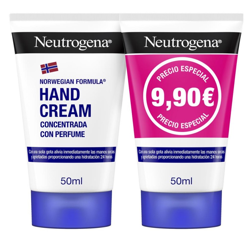 NEUTROGENA Crema Manos Concentrada 2x50ML NEUTROGENA Crema Manos Concentrada 2x50ML