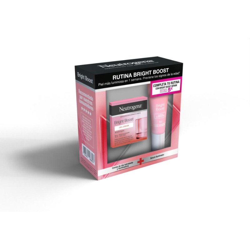 NEUTROGENA Pack Bright Boost Crema Gel 50ml+ Sérum Iluminador 30ml NEUTROGENA Pack Bright Boost Crema Gel 50ml+ Sérum Iluminador 30ml