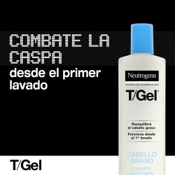 Neutrogena T/Gel Anti-Dandruff Shampoo Normal-Oily Lot 2 X 250 ml
