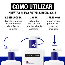 NEUTROGENA Loción Corporal Hidratación Profunda 400ml