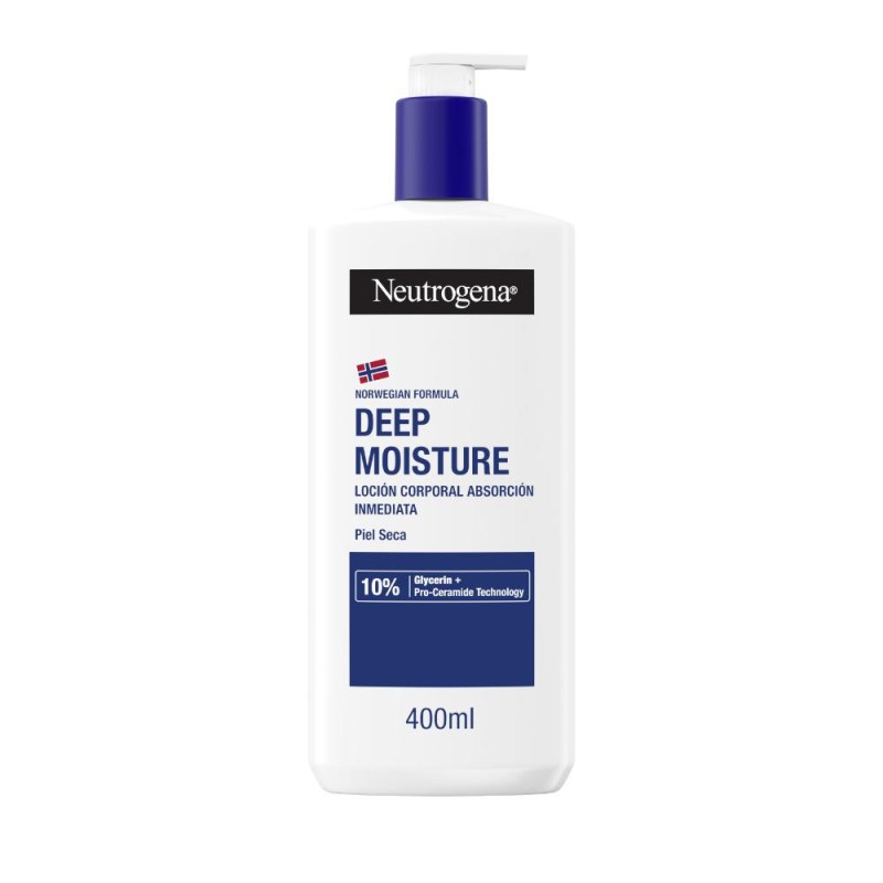 NEUTROGENA Loción Corporal Hidratación Profunda 400ml NEUTROGENA Loción Corporal Hidratación Profunda 400ml