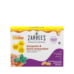 Pastiglie per il mal di gola Zarbees 24 compresse【OFFERTA】