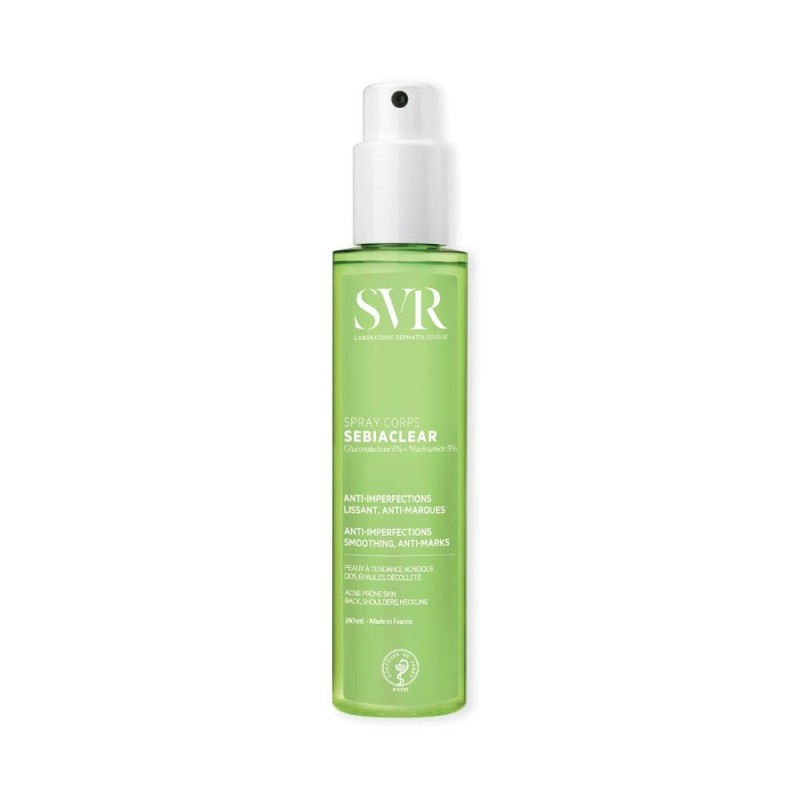 SVR Sebiaclear Spray Corporal Anti-imperfecciones 150 ml SVR Sebiaclear Spray Corporal Anti-imperfecciones 150 ml