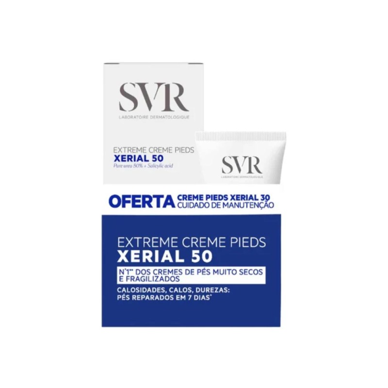 SVR Pack Crema Pies Xerial 50 50 ml + Xerial 30 50 ml SVR Pack Crema Pies Xerial 50 50 ml + Xerial 30 50 ml