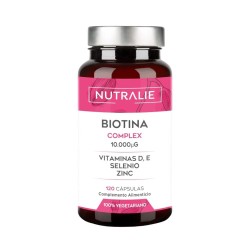 Nutralie Biotina Complex 120 Cápsulas 【OFERTA ONLINE】