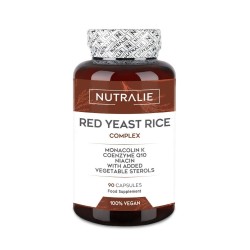 Nutralie Levadura Arroz Rojo Complex 90 Cápsulas 【ENVIO 24 horas】
