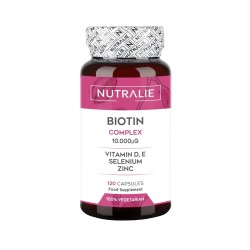 Nutralie Biotina Complex 120 Cápsulas 【OFERTA ONLINE】